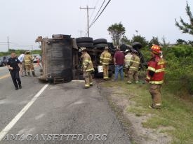 Incident - 06/24/11 - MVA Rollover on the Stretch